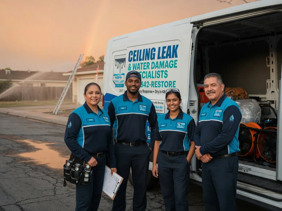 Ceiling Leak Cleanup company in Omro, WI